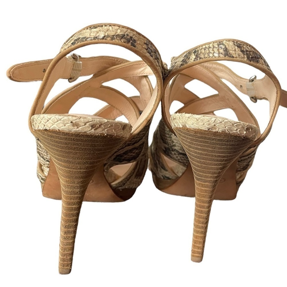 COACH, Alba, snakeskin,heels - Picture 8 of 8